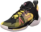 Nike Jordan Why Not ZER0.2 SE, Scarpe da Basket Uomo, Black/Flash Crimson/Amarillo/Vapste Grey, 42.5...
