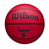Wilson Pallone da Basket NBA Team Tribute Solid, Con Cuciture Professionali, Rivestimento Ad Alte...